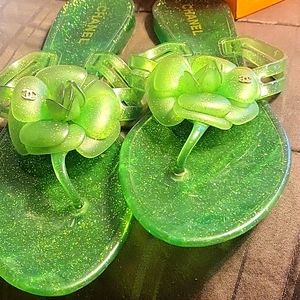 CHAN GREEN JELLY SLIDES